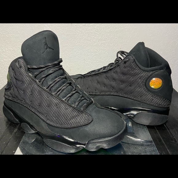 Nike Air Jordan Retro 13 Black Cat 414571-011 2017 Men's Size 10 replacement box - Picture 2 of 6